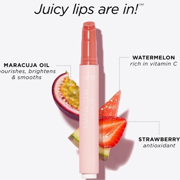 Tarte Maracuja Juicy Lip Plumping Gloss in PrimRose NIB - Picture 5 of 6